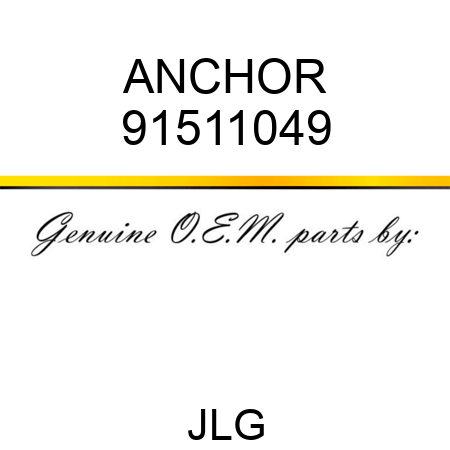 ANCHOR 91511049