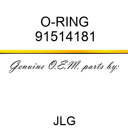 O-RING 91514181