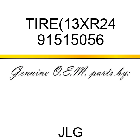 TIRE(13XR24 91515056