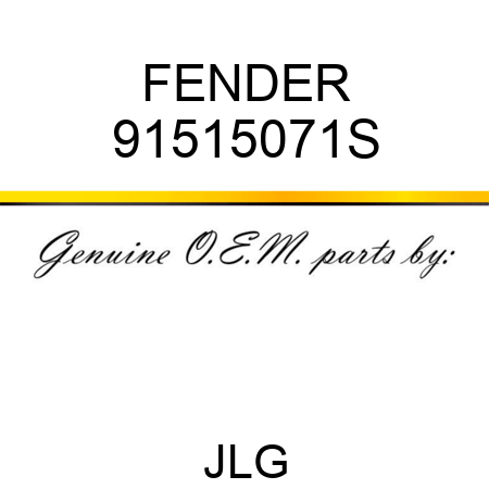 FENDER 91515071S