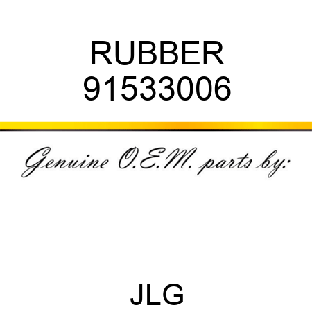 RUBBER 91533006