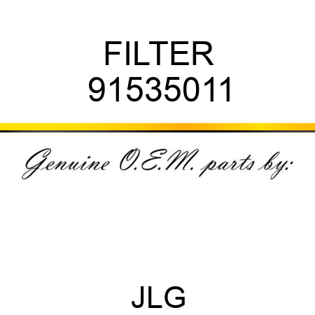 FILTER 91535011