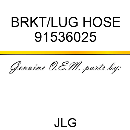 BRKT/LUG HOSE 91536025