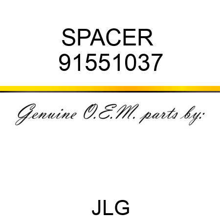 SPACER  91551037