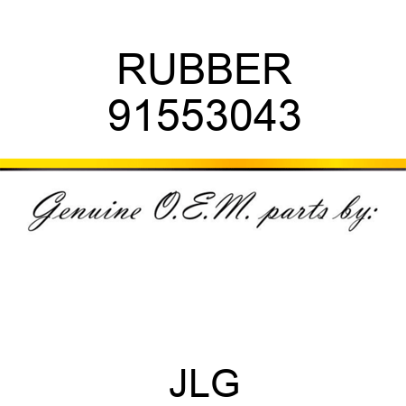 RUBBER 91553043