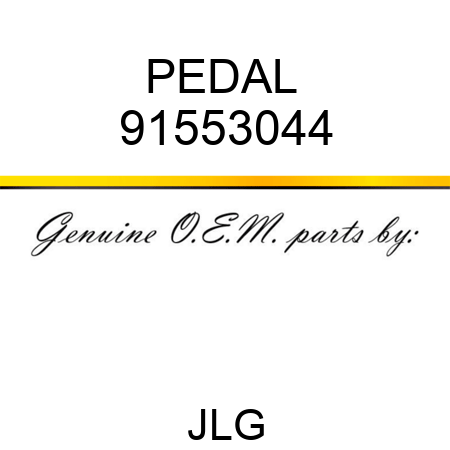 PEDAL  91553044