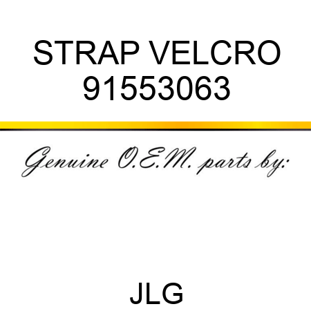 STRAP VELCRO 91553063