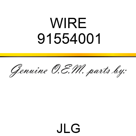 WIRE 91554001