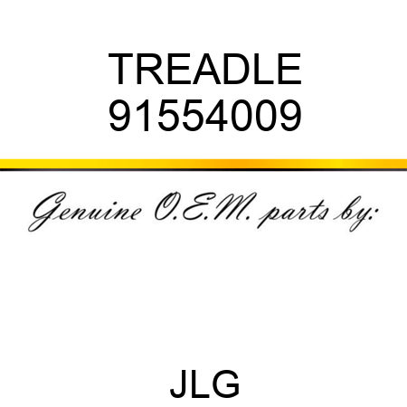 TREADLE 91554009