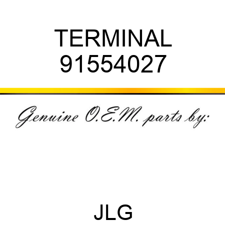 TERMINAL 91554027