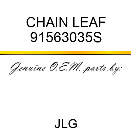 CHAIN LEAF 91563035S