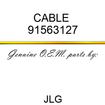 CABLE  91563127