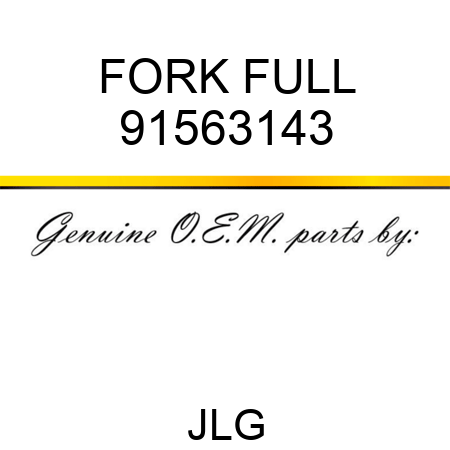 FORK FULL 91563143