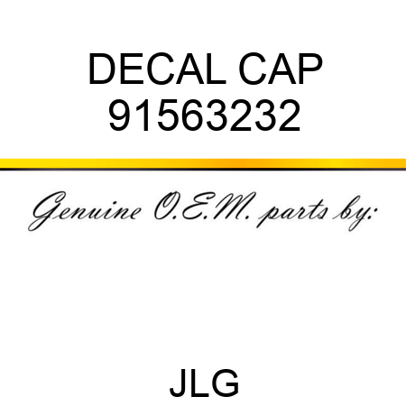 DECAL CAP 91563232