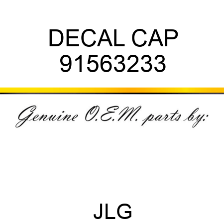 DECAL CAP 91563233