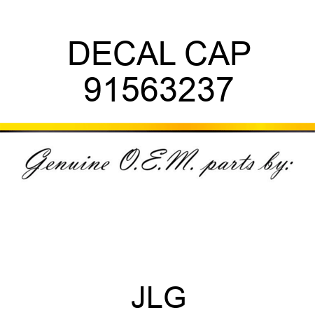 DECAL CAP 91563237