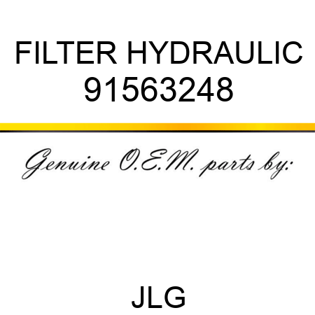 FILTER HYDRAULIC 91563248