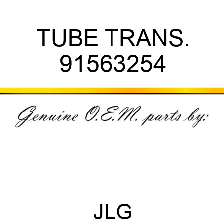 TUBE TRANS. 91563254