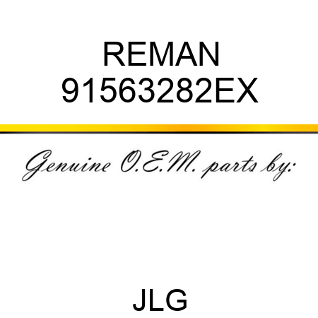 REMAN 91563282EX