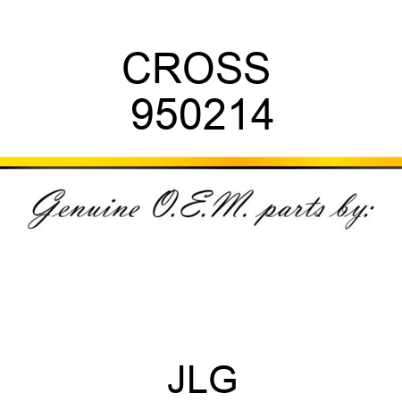 CROSS  950214