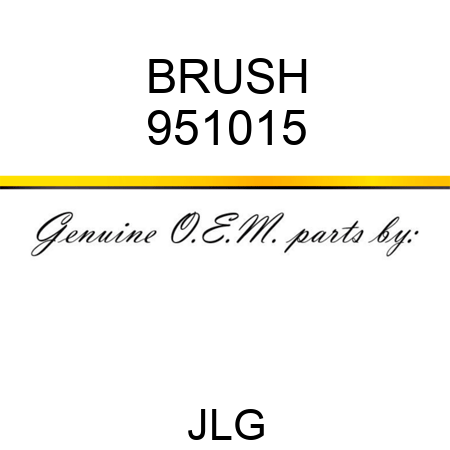 BRUSH 951015