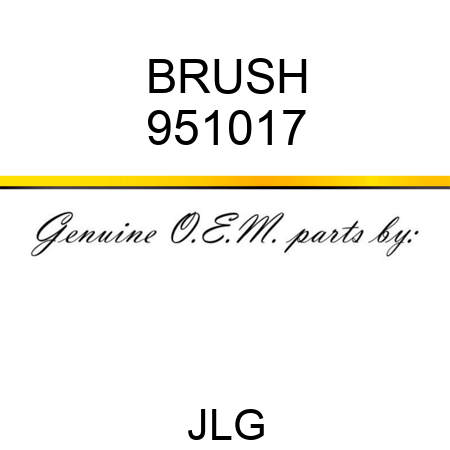 BRUSH 951017