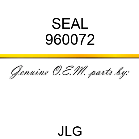 SEAL 960072