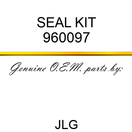 SEAL KIT 960097