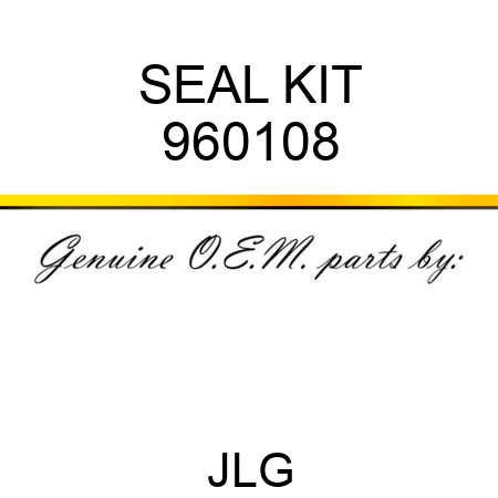 SEAL KIT 960108