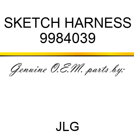 SKETCH HARNESS 9984039