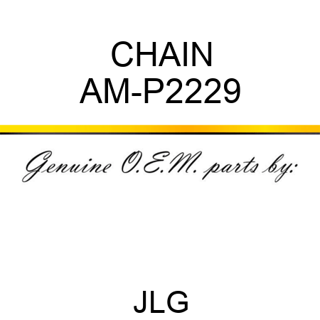 CHAIN AM-P2229