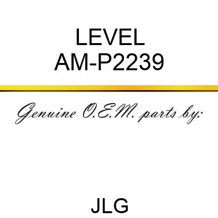 LEVEL AM-P2239