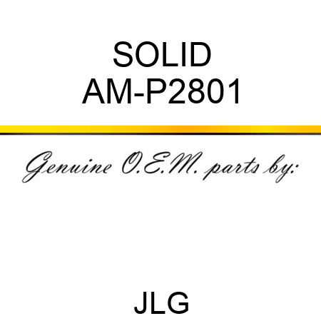 SOLID AM-P2801