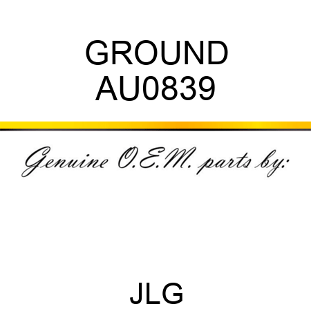 GROUND AU0839