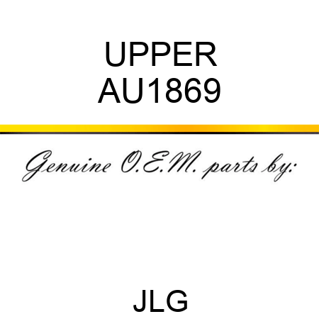 UPPER AU1869