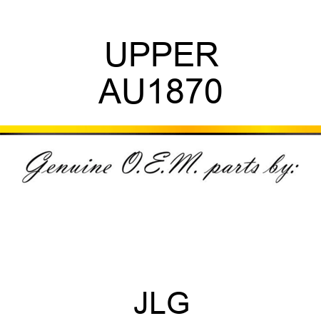 UPPER AU1870