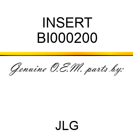 INSERT BI000200