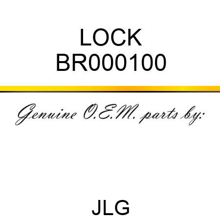 LOCK BR000100