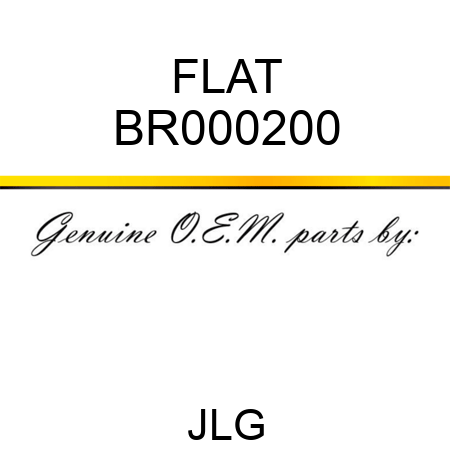 FLAT BR000200