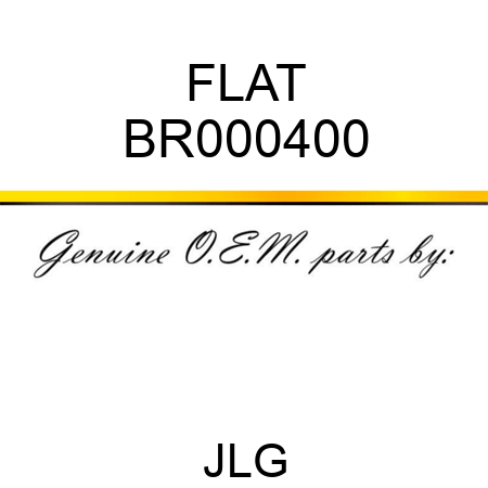 FLAT BR000400