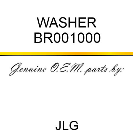 WASHER BR001000