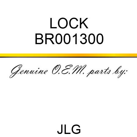 LOCK BR001300