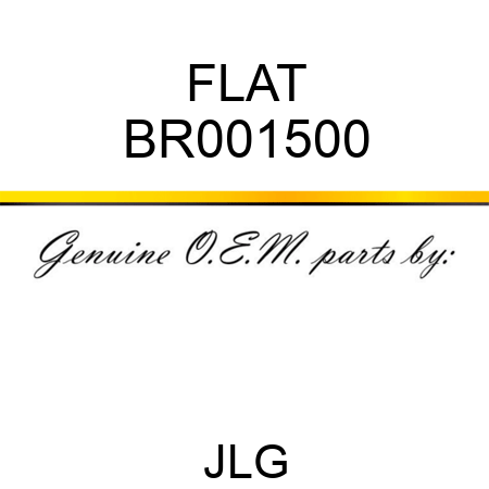 FLAT BR001500