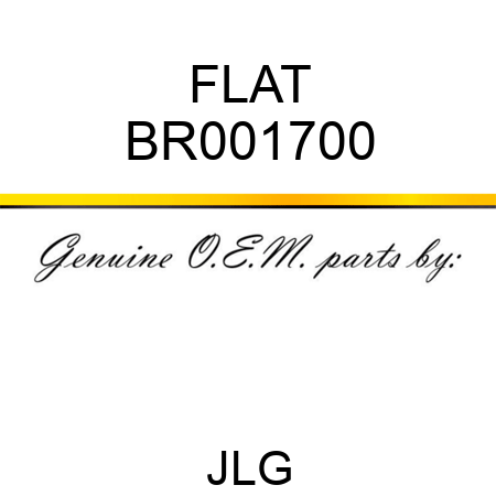 FLAT BR001700