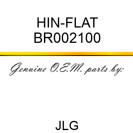 HIN-FLAT BR002100