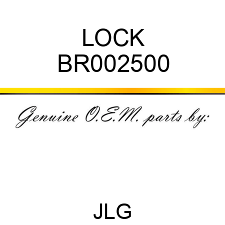 LOCK BR002500