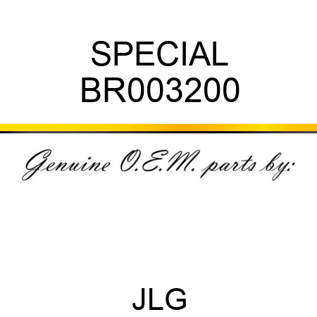 SPECIAL BR003200