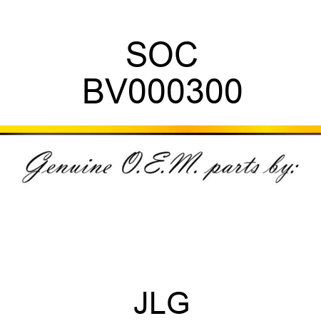 SOC BV000300