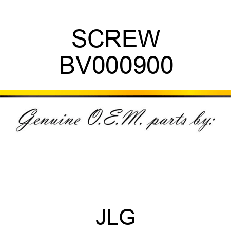 SCREW BV000900