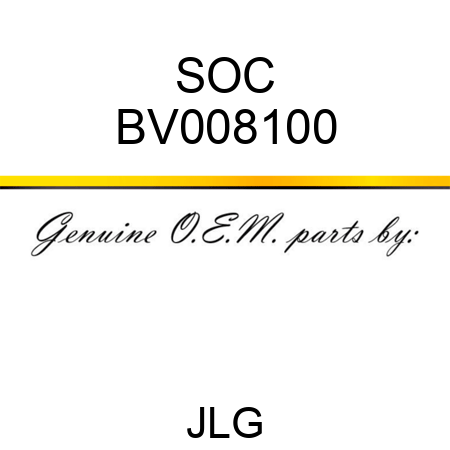 SOC BV008100